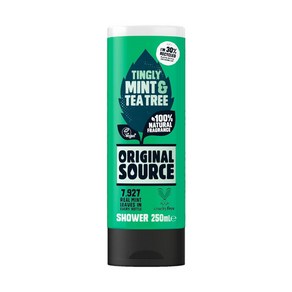 Oiginal Souce 오리지널 소스 민트 티트리 샤워젤 250ml Mint Tea Tee Showe Gel, 1개