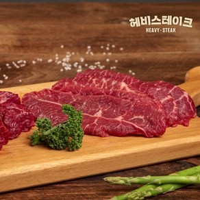 [헤비스테이크] 부채살 구이(냉장 당일발송) 180g 1팩, 1개