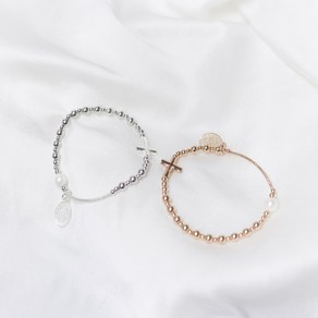 오도르 묵주팔찌 [silve925], 14cm, Silve, 각인안함, 1개