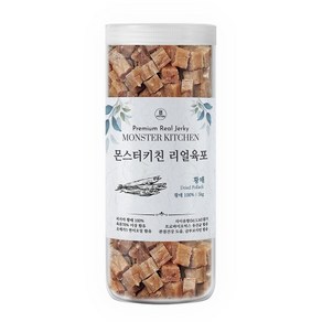 몬스터키친 리얼육포 강아지육포, 1kg, 1개, 황태