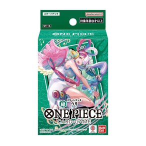 BANDAI 반다이 원피스 카드게임 스타트 덱 그린 우타 ST-16, 1개