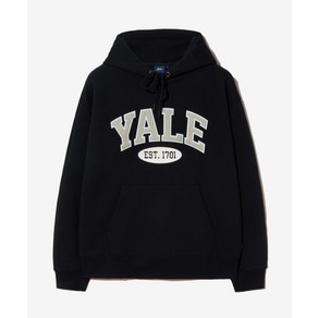 YALE 투톤아치 후드_블랙 540651