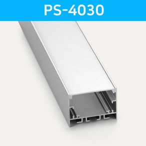 그린맥스 LED방열판 사각 PS-4030 *LED프로파일 알루미늄방열판, 1개, 추가>PS-4030 브라켓(2P)