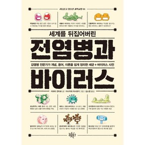 [리듬문고]세계를 뒤집어버린 전염병과 바이러스 : 감염병 전문가가 개념 용어 이론을 쉽게 정리한 세균+바이러스 사전