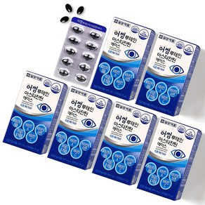 일양약품 눈에좋은 루테인 아스타잔틴 눈건강 눈피로 6박스 6개월 초임계 영양제, 30정, 6개