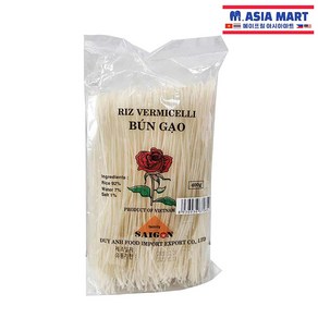 베트남 SAIGON 분가오 쌀국수 건면 400g /VIETNAM 라이스버미셀리 BUN GAO RICE RIZ VERMICELLI 사이공 글루텐프리