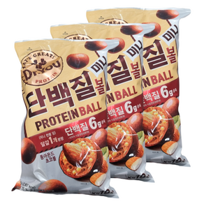 닥터유 단백질볼 (28g x 19봉지) 532g, 3개