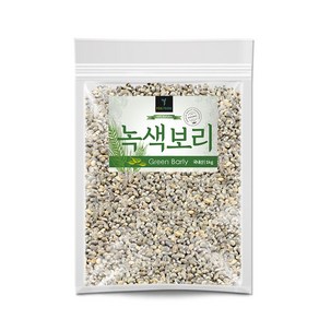 퓨어영 녹색보리 청보리 1kg 보리쌀 강호청, 1개