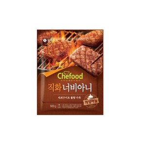 롯데 쉐푸드 직화 너비아니 600g, 1개