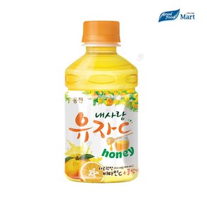 웅진 내사랑 유자C 280ml (48펫), 단품, 48개