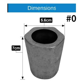 전문 제련 금 실버 벽돌토 흑연 도가니 고온 저항 1800 도 용광로 액세서리, 1개, 1) 0.5kg  1