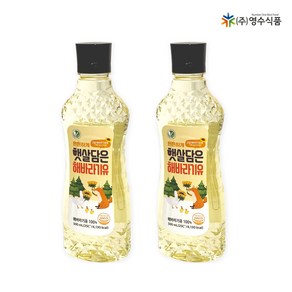 튼튼 햇살담은 해바라기유 500ml HACCP 비건 인증 식용유