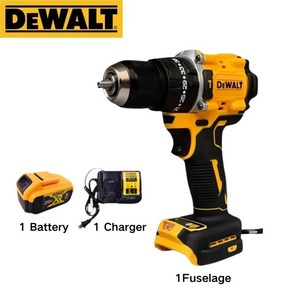 DEWALT DCD 805 스크루 드라이버 브러시리스 드릴 충전식 리튬 배터리 임팩트 전동 공구 20V, 01 1 Battey 1 Chage, 1개