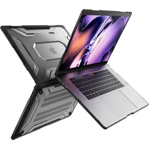 Supcase 맥북 프로 16인치 호환 케이스 MacBook Po 범퍼커버 2019 A2141, Black, 1개