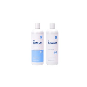 진여수 비봄바 클린미스트 수소이온(하양이)+ 수산화이온(파랑이) 클린워터 500ml x 2EA, 1개