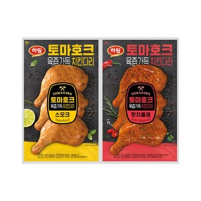 하림 토마호크치킨다리 540g(스모크/핫치폴레) 각1봉, 스모크+핫치폴레 각 1봉씩 (총2봉), 540g, 2개