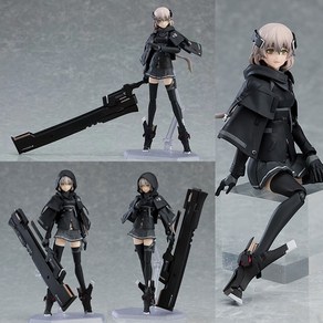 figma 485 중병장형 여고생 이치 피규어 15cm 관절가동 키덜트 굿즈, 1개