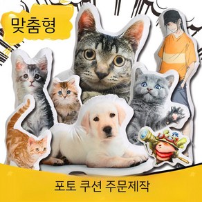 반려동물 포토쿠션 강아지 고양이 주문제작 DIY