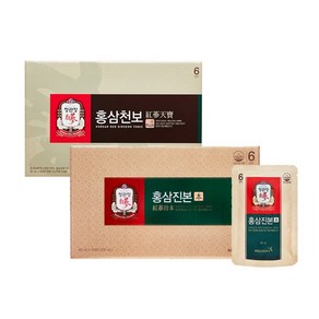 정관장 홍삼진본 30포 + 홍삼천보 30포, 단품