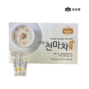 인산가 인산가 죽염 천마차 20gx80포 2박스 /인산 천마차 콘푸레이크, 20g, 80개입, 2개