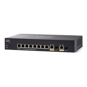 시스코 CISCO SG350-10 기가 10포트 매니지드 스위칭허브 2SFP, 1개