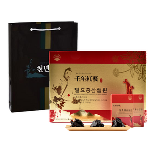 천년홍삼 홍삼절편 + 쇼핑백, 1개, 200g