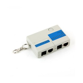 Coms 랜테스터기(Mini 4681)/ITB699/RJ45/RJ12/분리형 랜/광통신 장비-랜케이블/랜장비, 선택없음, 1개