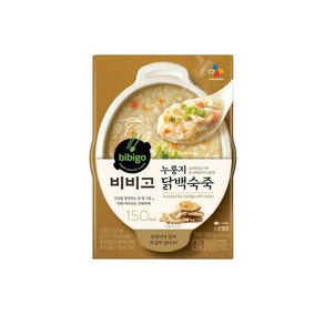 비비고 누룽지 닭백숙죽, 280g, 10개