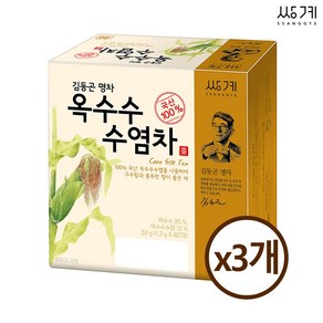 쌍계명차 김동곤명인 옥수수수염차 40티백x3개