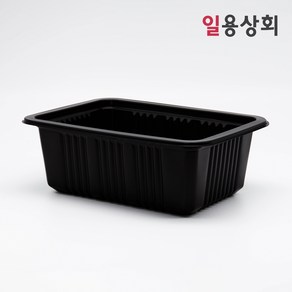 [ILYONG] 실링용기 JH 19147 2호 1000ml 100개 검정