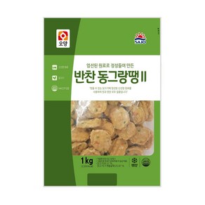 사조오양 반찬 동그랑땡, 6개, 1kg