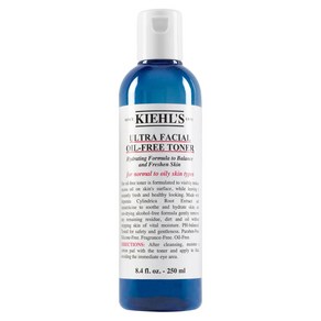 KIEHL'S SINCE 1851 Kiehls Ulta Facial Oil-Fee Tone 키엘 울트라 훼이셜 오일프리 토너 250ml, 1개