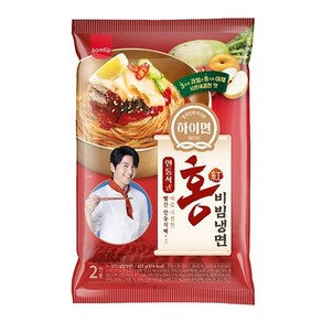 하이면 안동식 홍비빔냉면 422g, 1개