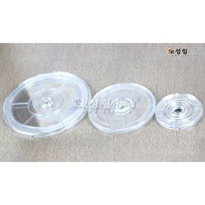 성림아크릴 아크릴 회전판 디스플레이 회전대 회전 원판 정리대 150mm, 1개