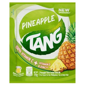 tang 탕 파인애플 음료 분말 가루 19g Powder pineapple