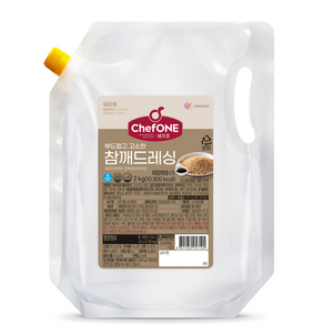 냉장 대상 쉐프원 참깨드레싱 2kg