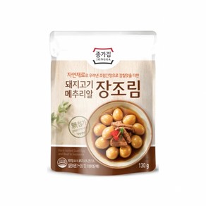 상세설명참조 청정원 돼지고기 메추리알 장조림130g, 130g, 1개