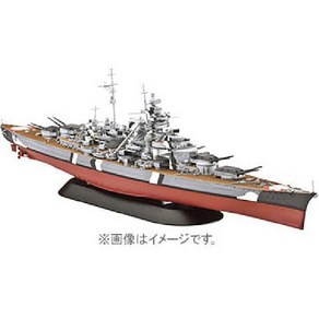 Revell 레벨 1/700 05098 전함 비스마르크 [1/700 함선 프라모델], 단일, 1개