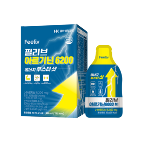 콜마생활건강 필리브 아르기닌 초고함량 6200mg / 아르기닌 / 오르니틴/ 카르니틴/ BCAA/ 이소로이신/ 발린