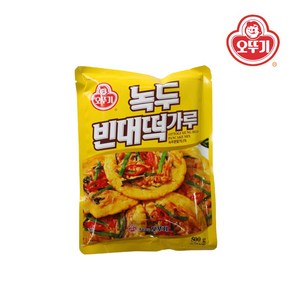 오뚜기 녹두빈대떡가루500g, 1개, 500g