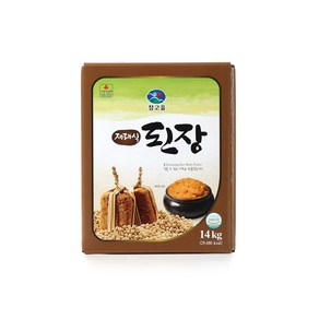 재래식된장 참고을 14kg, 1개