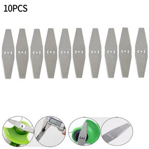 10x150mm 금속 잔디 스트링 트리머 헤드 교체 톱날 깎는 기계 피팅 부품 홈 가든 전동 공구, 1개