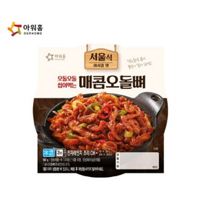 아워홈 매콤오돌뼈 160g x5개*, 1개