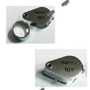 10배루페 일본정품 리프 루페 1080 (10X) 렌즈구경 18mm 3중렌즈 보석관찰용 최적 LEAF 확대경 보석루페 토탈공구, 1개