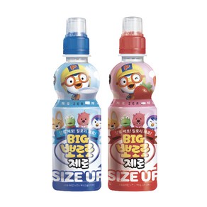 팔도 빅 뽀로로 제로 딸기맛 밀크맛 반반 혼합, 24개, 360ml