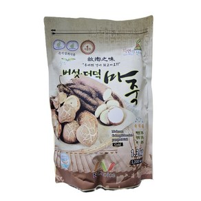 엔초이스 버섯더덕마죽 즉석식품건강 영양죽 아침대용, 1.3kg, 3개