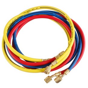 냉매 매니폴드 게이지 MR CARTOOL HVAC 냉동 디지털 진공 압력 호스 에 2) 2 Sets Hoses, 1개