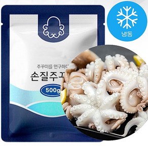 간편요리 끝판왕! 탱글탱글 제철 손질 냉동 주꾸미, 4개, 500g