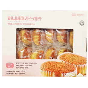 신라명과 [CO(베이커리류)]신라명과 허니버터 카스테라, 35g, 18개