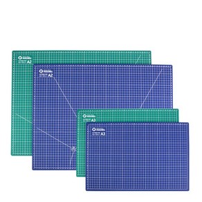 [카피어랜드] PVC 커팅 매트 녹색 A3 5겹구조 논슬립처리, 상세 설명 참조
